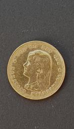 gouden tientje 1897 Wilhelmina met hangend haar, Postzegels en Munten, Munten | Nederland, Goud, Koningin Wilhelmina, Ophalen