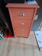 Commode met lades, Minder dan 50 cm, Gebruikt, 100 tot 150 cm, Vintage