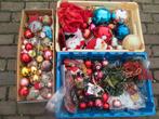 Mooie partij van allerlei Kerstbollen en kerstversiering, Ophalen of Verzenden, Zo goed als nieuw