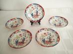 Set van 5 antieke schaaltjes Vaux Japan, Ophalen of Verzenden