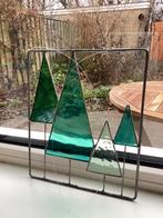 Glas in lood raamhanger (kerst), Diversen, Kerst, Ophalen of Verzenden, Zo goed als nieuw