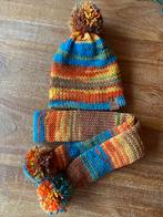 Handgebreide peuter muts en sjaal set, Setje, Jongen of Meisje, Nieuw, Ophalen of Verzenden