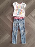 Primark Biker Jeans / Jegging Blauw, Maat 104, Kinderen en Baby's, Kinderkleding | Maat 104, Broek, Gebruikt, Meisje, Ophalen of Verzenden