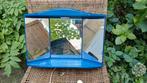 Vintage badkamer kast met lampje, Huis en Inrichting, Badkamer | Badkamermeubels, Ophalen, (Half)hoge kast, Minder dan 50 cm, Gebruikt