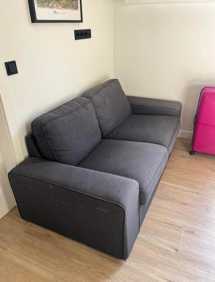 Kivik IKEA couch grijs, Huis en Inrichting, Banken | Sofa's en Chaises Longues, Zo goed als nieuw, Tweepersoons, 75 tot 100 cm