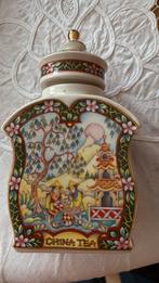 Drie Chinese thee potjes met deksel. D.E., Ophalen of Verzenden