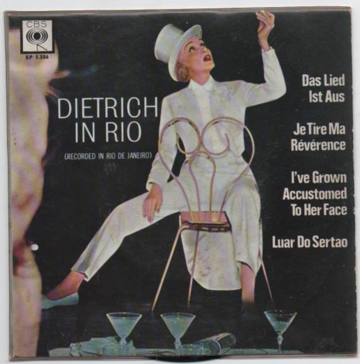 Marlene Dietrich- Dietrich in Rio EP, Cd's en Dvd's, Vinyl Singles, Zo goed als nieuw, EP, Verzenden