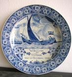 Groot wandbord Porceleyne Fles 1952, Antiek en Kunst, Ophalen of Verzenden