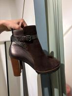 Hogl laarsjes bruin leer 6,5, Kleding | Dames, Schoenen, Ophalen of Verzenden, Zo goed als nieuw, Bruin