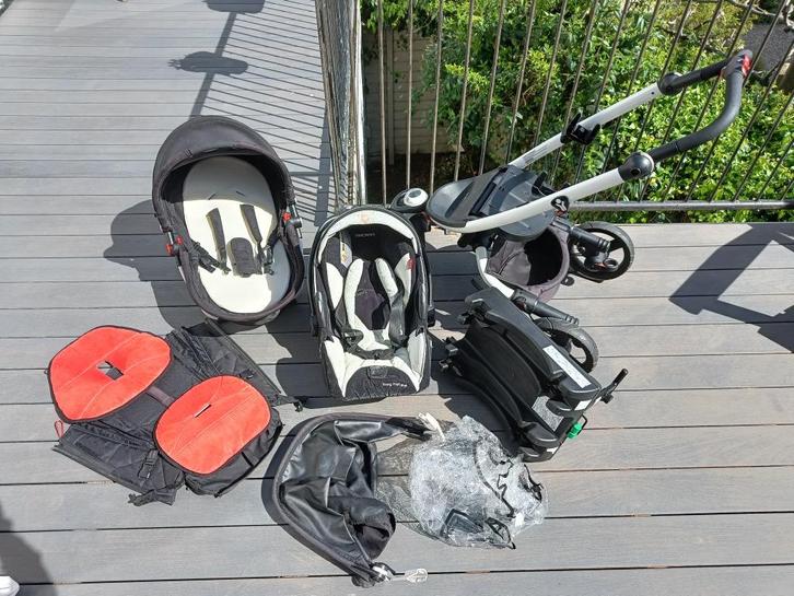 Trio van kinderwagen Recaro Babyzen Yoga, Kinderen en Baby's, Kinderwagens en Combinaties, Overige merken, Met autostoeltje, Met reiswieg