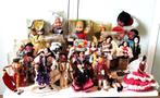 Verzameling klederdracht poppen ( 30 stuks), Ophalen of Verzenden, Zo goed als nieuw, Pop