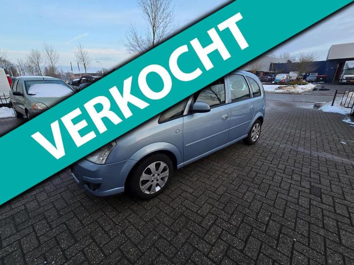 Opel Meriva 1.6-16V Temptation, Auto's, Opel, Bedrijf, Te koop, Meriva, ABS, Airbags, Airconditioning, Centrale vergrendeling
