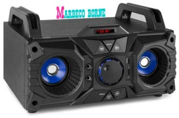 DJ Partystation, MDJ95, Bluetooth, SD, USB, LED, Accu beschikbaar voor biedingen