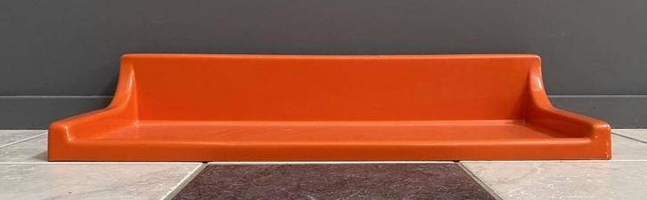 70 jaren ORANJE WANDPLANK van  Schönbuch QUADRO, Huis en Inrichting, Woonaccessoires | Wandplanken en Boekenplanken, Gebruikt