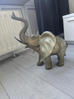 Grote Messing Olifant - 42cm, Ophalen of Verzenden, Koper