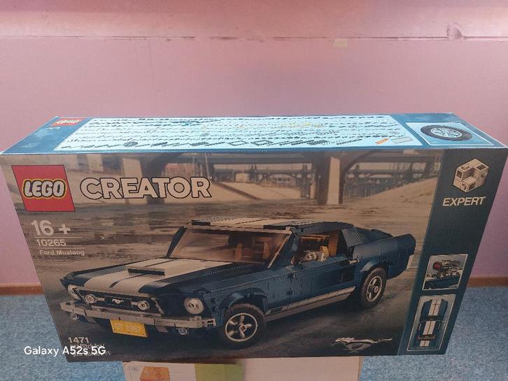 lego Ford mustang setnr.10265, Kinderen en Baby's, Speelgoed | Duplo en Lego, Zo goed als nieuw, Lego, Complete set, Ophalen of Verzenden