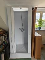 Mobiele (nood-) douchecabine EASY, Ophalen, Zo goed als nieuw, Chroom, Douche