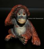 Schleich baby orang oetan, Ophalen of Verzenden, Zo goed als nieuw, Wild dier, Beeldje of Figuurtje