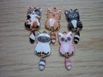 NIEUW!kinder bedels koe,vlinder ,konijn,poes,bloem hond e.a, Ophalen of Verzenden, Nieuw, Overige materialen, Overige merken