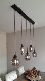 Vurna - Jaxine Hanglamp Smoke Glas 5l, Huis en Inrichting, Lampen | Hanglampen, Ophalen, Zo goed als nieuw, Glas, 75 cm of meer