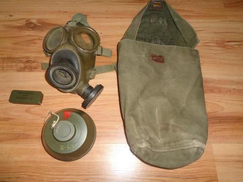 Gasmasker K filter draagtas blikje NL leger koude oorlog 2, Verzamelen, Militaria | Algemeen, Landmacht, Overige typen, Nederland