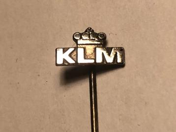 Metalen KLM KON. LUCHTVAART MIJ Speld (Metaalkleur). beschikbaar voor biedingen