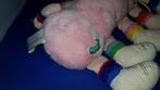 Lots-a-leggggggs, vintage roze Lots a Legs 32cm. 4A40, Kinderen en Baby's, Speelgoed | Knuffels en Pluche, Tweedehands verkoop