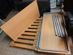 Houten tafel met stalen frame - Nieuw, Huis en Inrichting, Tafelonderdelen, Ophalen, 50 tot 100 cm, Nieuw, 50 tot 100 cm