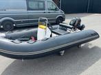 Zwarte Hibo rib boot 360x180 9.9 Suzuki, Watersport en Boten, Gebruikt, Benzine, Minder dan 70 pk, Overige materialen