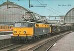 AMSTERDAM CENTRAAL STATION E-LOC 1315 RIJTUIGEN PLAN E + W, Verzamelen, Ansichtkaarten | Nederland, Noord-Holland, 1960 tot 1980