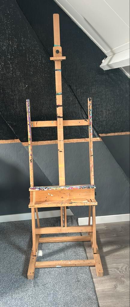 Museo schildersezel, Hobby en Vrije tijd, Schilderen, Gebruikt, Ezel, Ophalen