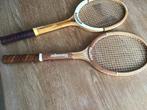 Klassieke houten Tennisrackets Slanzenger  2 stuks, Overige merken, Racket, Gebruikt, Ophalen of Verzenden