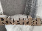 Riverdale sign hout, Huis en Inrichting, Ophalen of Verzenden, Zo goed als nieuw
