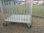 Ruif, kooi, container, bak, kist, opslagbak. RVS, Weidegang