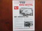 Daihatsu 55 Wide Mini Bestel met verhoogd dak, Ophalen of Verzenden, Nieuw, Overige merken