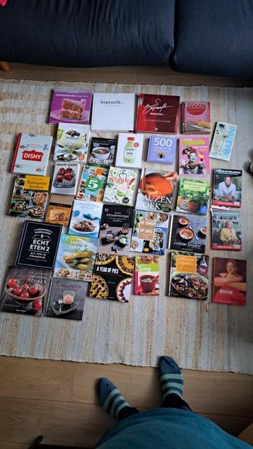 Kookboeken, 32 stuks, als nieuw! beschikbaar voor biedingen