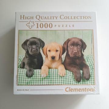 Clementoni Puzzel 1000 stukjes - Puppy Love beschikbaar voor biedingen