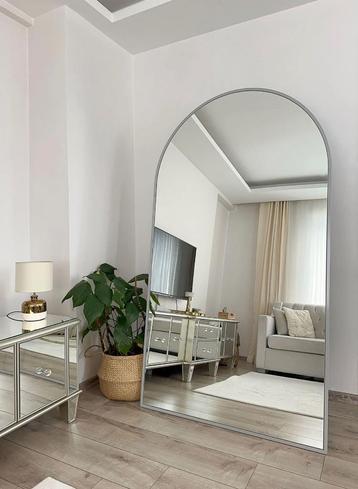 Grote Ovale Spiegel 180x100 cm – Stijlvol & Modern Design beschikbaar voor biedingen