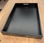 Groot dienblad MDF zwart, Huis en Inrichting, Woonaccessoires | Dienbladen, Ophalen, Gebruikt, Rechthoekig, Hout