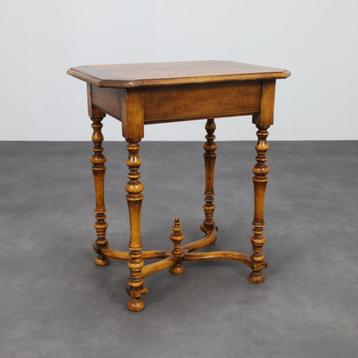 Neo-Baroque Side Table with Drawer, ca. 1890–1920 beschikbaar voor biedingen