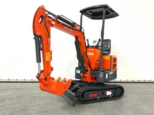RTE - 2024 - 10T - Minigraafmachine 1000KG, Zakelijke goederen, Machines en Bouw | Kranen en Graafmachines, Graafmachine