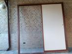 Te Koop Hardhouten voorzet Schuifkozijn, 75 tot 150 cm, Raamkozijn, Ophalen of Verzenden, Zo goed als nieuw
