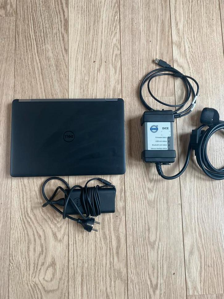 Volvo Vida Dice Set. Met Dell Latitude E5270 Laptop, Computers en Software, Windows Laptops, Zo goed als nieuw, 8 GB, Ophalen of Verzenden