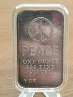 Peace, 1 oz .999 zilver (3-9), Ophalen of Verzenden, Zilver