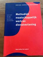 Methodiek maatschappelijk werk en dienstverlening, Maatschappij en Samenleving, Ophalen of Verzenden, Zo goed als nieuw, Nederland
