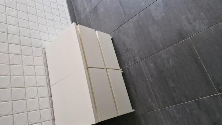 2 gebruikte ikea malm nachtkastjes, Huis en Inrichting, Slaapkamer | Nachtkastjes, Gebruikt, Minder dan 45 cm, Ophalen