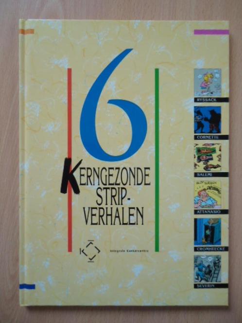 6 Kerngezonde stripverhalen, Boeken, Stripboeken, Zo goed als nieuw, Eén stripboek, Ophalen of Verzenden