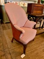Antiek frans dames fauteuil, nieuw gestoffeerd, stoeltje, Ophalen, Hoofdstraat 15, Nieuw, Info@ilfienile.nl