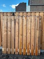 Tuinscherm zwarte woud douglas 180x180 cm, Ophalen, Nieuw, Hout, 150 tot 200 cm