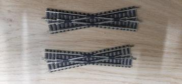 Fleischmann N 2x  9163 kruising rechts   beschikbaar voor biedingen